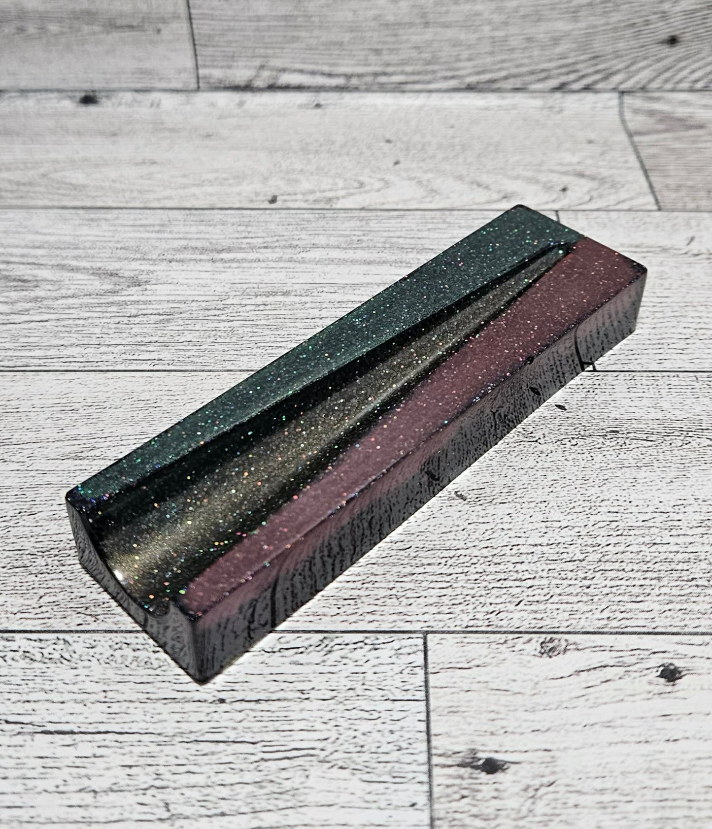 rolling holder on wood surface