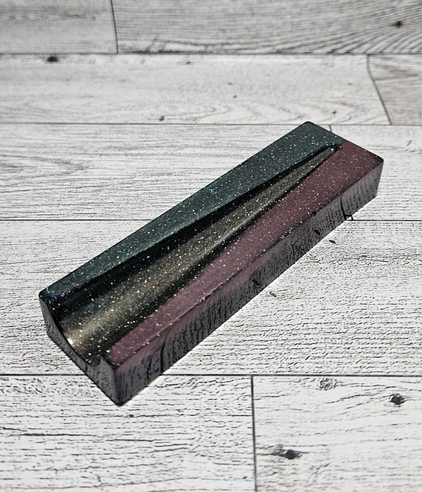 rolling holder on wood surface