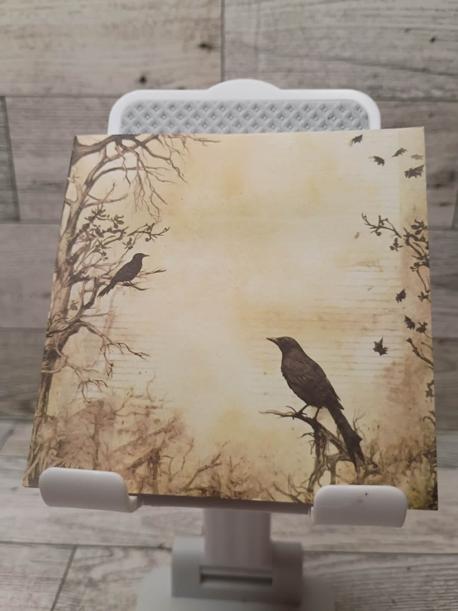 Raven sticky notepad